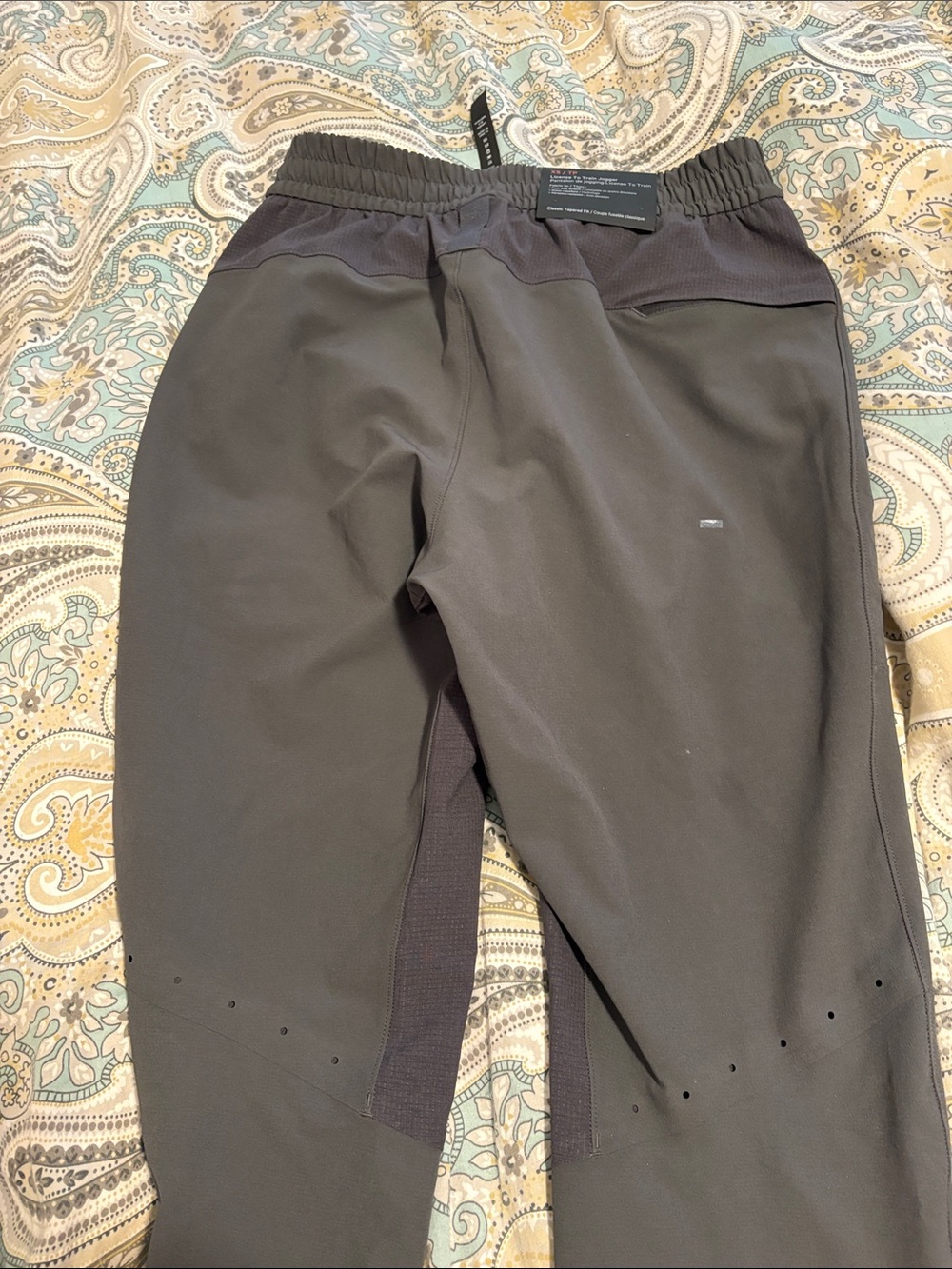 NWT lululemon athletica Men's Charcoal Gray Jogger Sweatpants - Picture 3 of 6